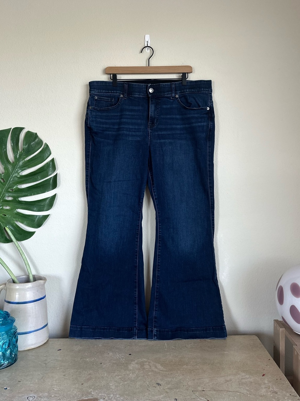 Torrid Bombshell Flare Super Soft Dark Wash Jeans